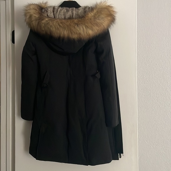 Black Vince Camuto black winter parka size XS - Picture 8 of 9